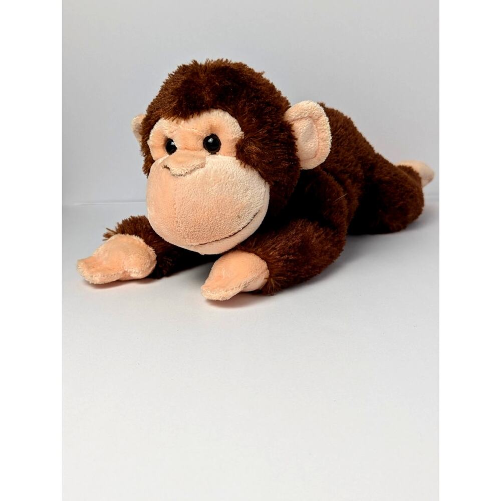 Aurora Brown Monkey Plush 15 Inch Soft Stuffed Animal Toy Chimpanzee